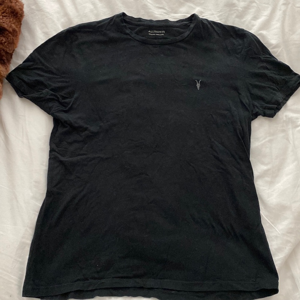 Men’s Medium All Saints Tee, will press before shipping out. Like New Condition.